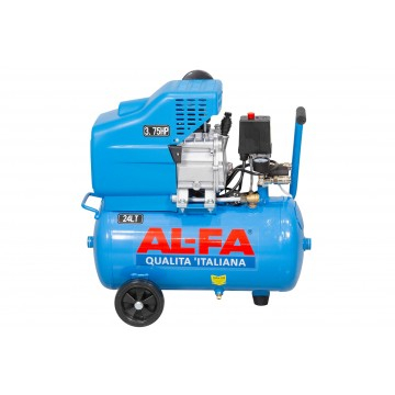Compresor aer de ulei 24L motor 1,5 kW 210 l/min 8 bar 2850 rpm (ALC-24) [13]