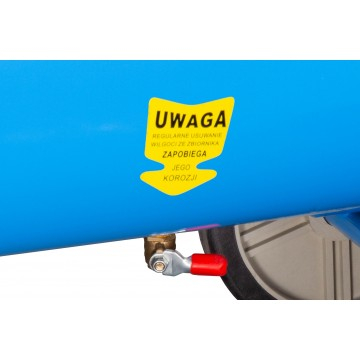 Compresor aer de ulei  500L cu motor 11 kW debit 1500 l/min presiune 12,5 bar alimentare  400V 2850 rpm (ALC-500-3) [10]
