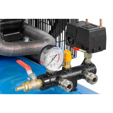 Compresor aer de ulei  500L cu motor 11 kW debit 1500 l/min presiune 12,5 bar alimentare  400V 2850 rpm (ALC-500-3) [15]