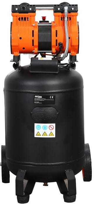 Compresor aer vertical silentios 50L 230V 8BAR fara ulei 290Lmin 2000W 2.7CP (KD1388) [5]