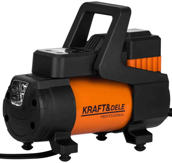 Compresor auto 12V 45 Lmin lanterna LED afisaj LCD (KD3440) [4]