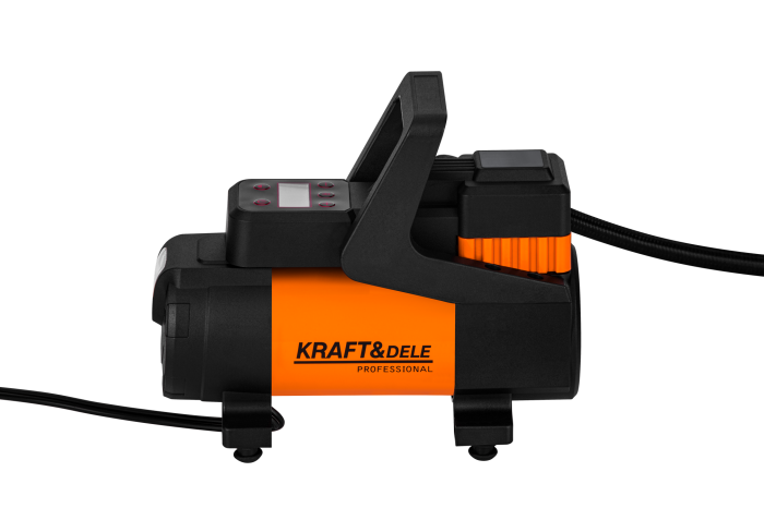 Compresor auto 12V 45 Lmin lanterna LED afisaj LCD (KD3440) [3]