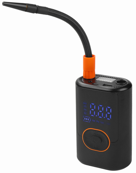 Compresor auto 3 in 1 cu acumulator, lanterna, baterie externa, 5000 mAh, 0.3-10 bar, 30 l /min (KD5500) [3]