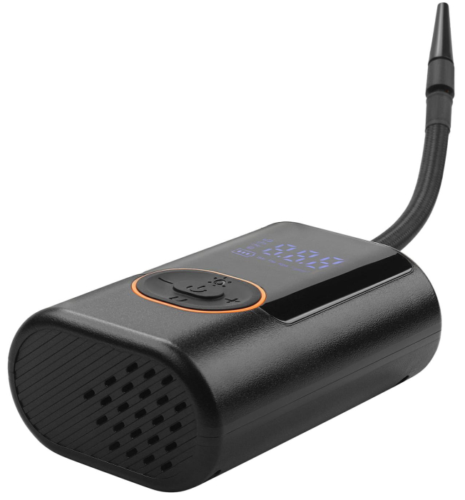 Compresor auto 3 in 1 cu acumulator, lanterna, baterie externa, 5000 mAh, 0.3-10 bar, 30 l /min (KD5500) [9]