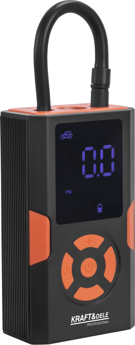 Compresor auto portabil cu acumulator 0.2–10.3 bar 5000mAh cu display LED si oprire automata (KD5534) [3]