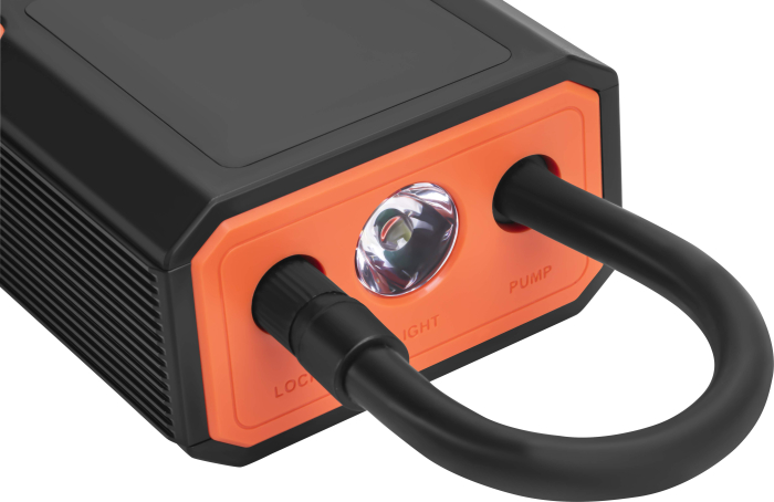 Compresor auto portabil cu acumulator 0.2–10.3 bar 5000mAh cu display LED si oprire automata (KD5534) [6]