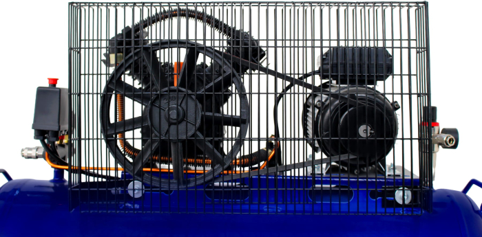 Compresor cu ulei 100L, 2800W, 480 l/min, 8 bar, 230V, 2 pistoane (KD4058) [7]