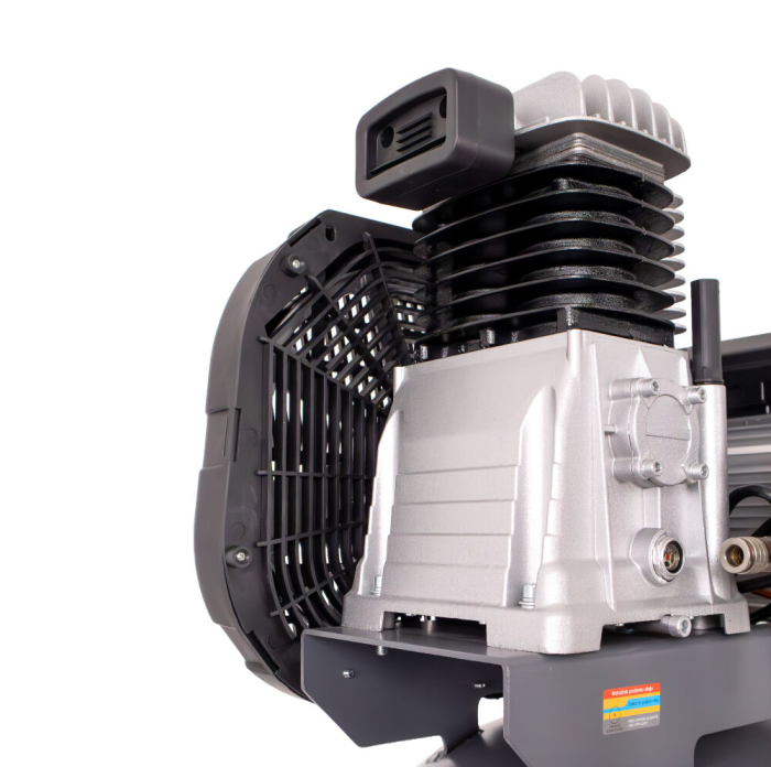 Compresor de ulei vertical profesional cu piston dublu 100l 10 bar (TA3401) [8]