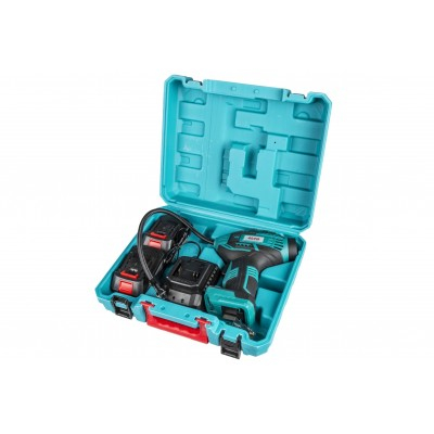 Compresor fara fir mini compresor pe baterie, pneumatic 9 bar cu manometru (ALCAP-21V) [16]