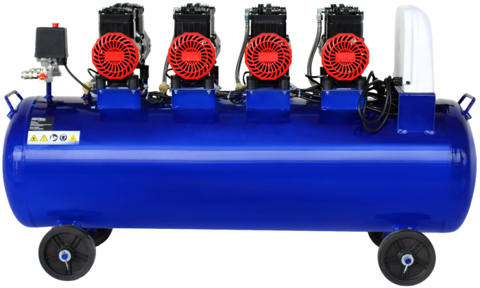 Compresor fara ulei 120L 4 pistoane 400V 7kW 8 bar (KD4095) [4]