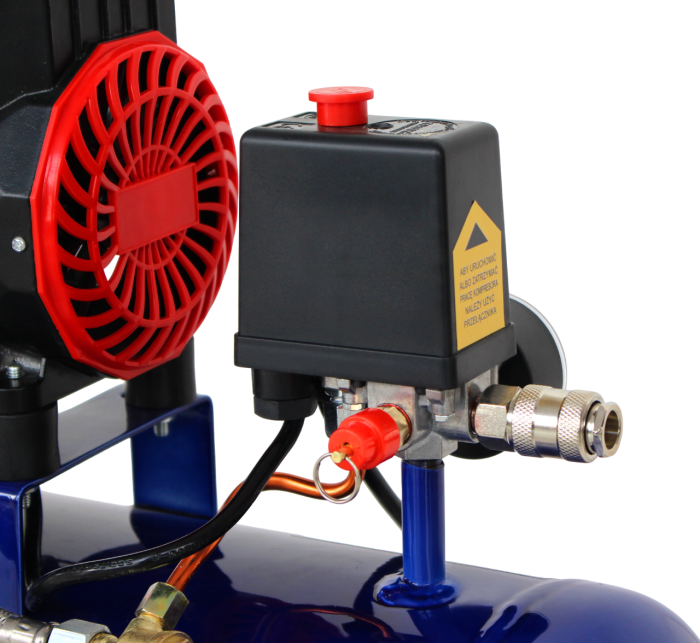 Compresor fara ulei 30L 1500W 285L/min (KD4091) [4]