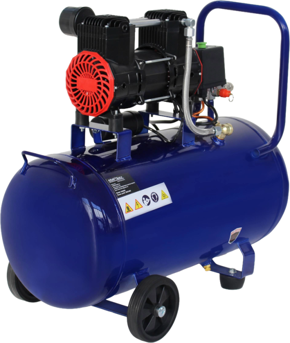 Compresor fara ulei 50L, 1500W, 230V, 8 bar, 290 l/min, nivel redus zgomot (KD4092) [8]