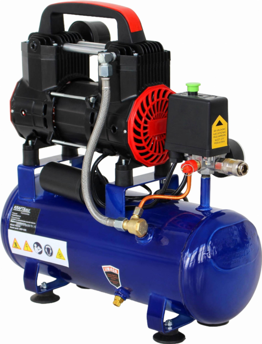 Compresor fara ulei 9L, 1200W, 230V, 220 l/min, compact si portabil (KD4090) [7]