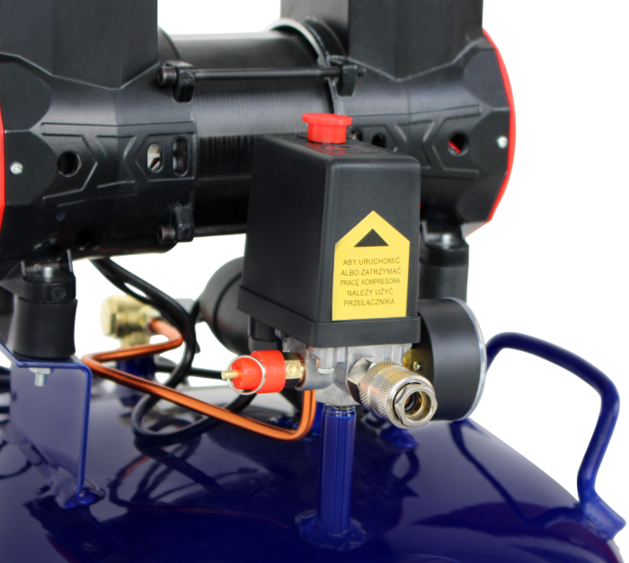 Compresor fara ulei vertical 50L 1500W 290L/min (KD4096) [7]