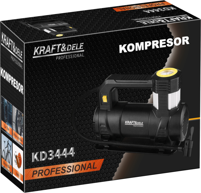 Compresor pentru umflat anvelope 280W 8 bar (KD3444) [16]