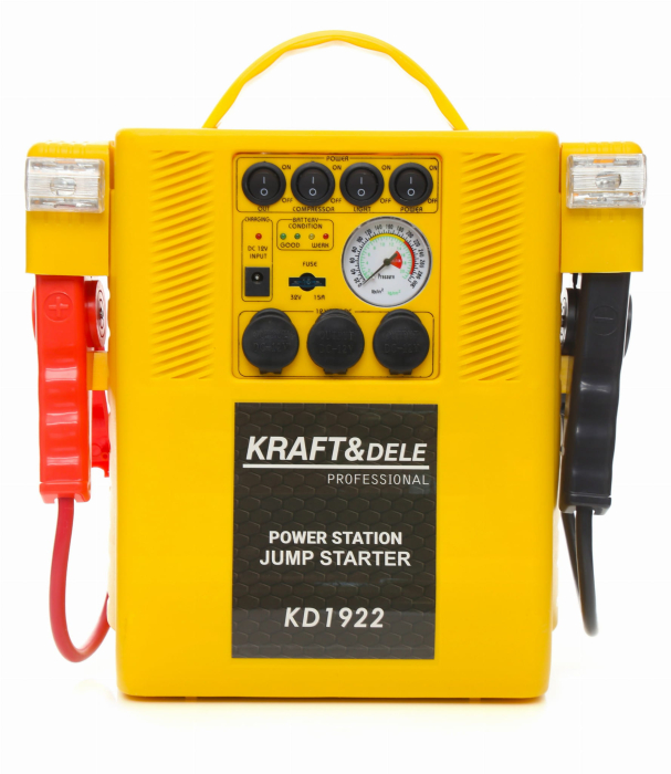 Compresor starter auto multifunctional 4 in 1 20 bar (KD1922) [3]