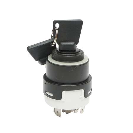 Contact pornire cu cheie 12-24V, 9 pini pentru JCB, Case IH, Deutz, Fendt (DISSP49) [2]