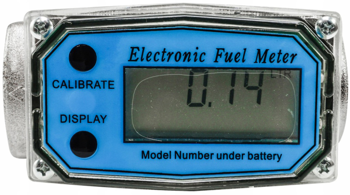 Contor electronic debit lichide 100L/min, conexiune 1 inch, carcasa aluminiu (V80213) [6]