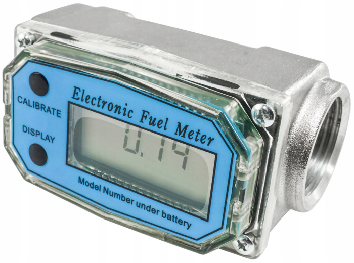 Contor electronic debit lichide 100L/min, conexiune 1 inch, carcasa aluminiu (V80213) [8]