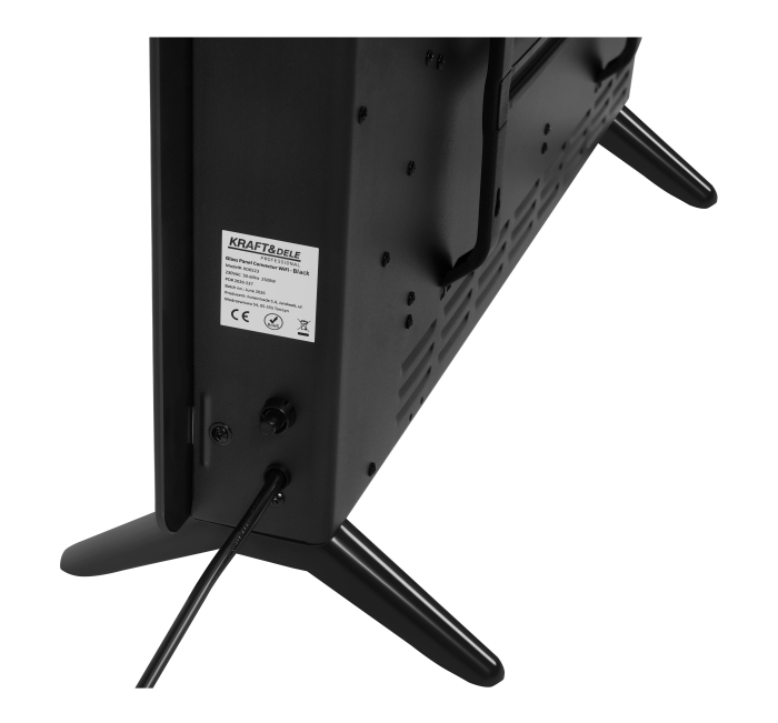 Convector electric 2500W cu WiFi si termostat pentru incalzire (KD6523) [11]