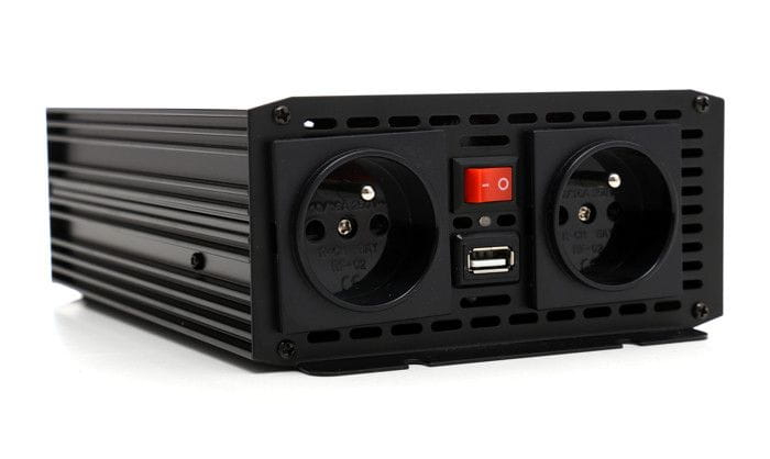 Convertor invertor de tensiune 2 prize USB 700W - 1400W 12V (KD1254) [10]