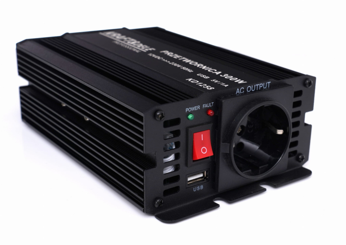 Convertor invertor de tensiune unda sinusoidala pura 300W - 600W 12V (KD1258) [8]