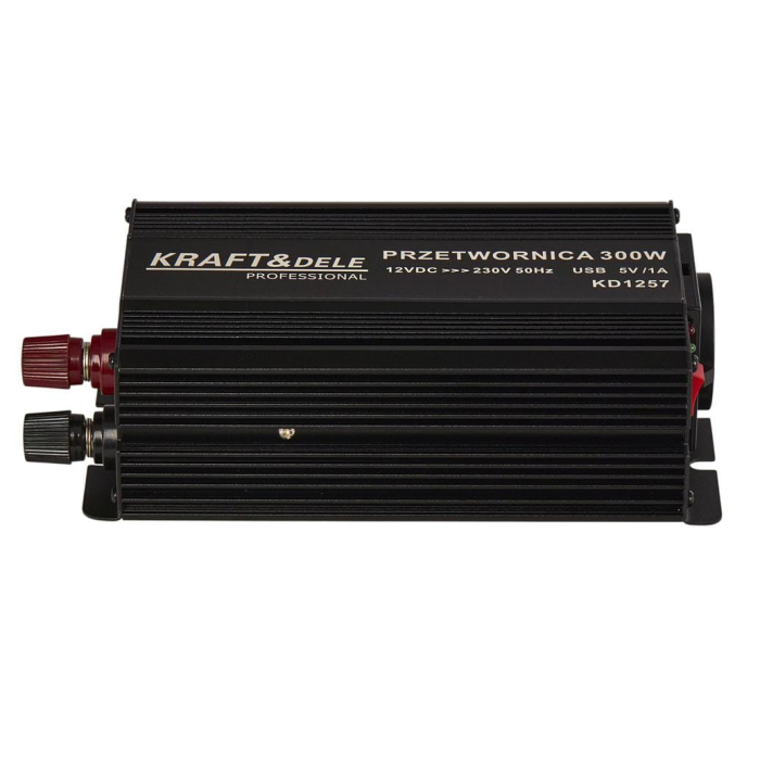 Convertor invertor de tensiune USB 300W - 600W 12V (KD1257) [3]