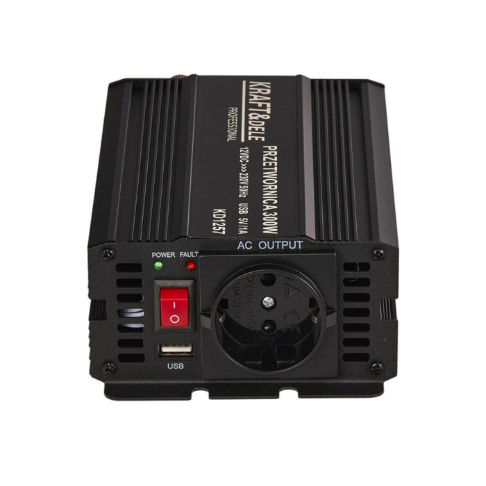 Convertor invertor de tensiune USB 300W - 600W 12V (KD1257) [12]