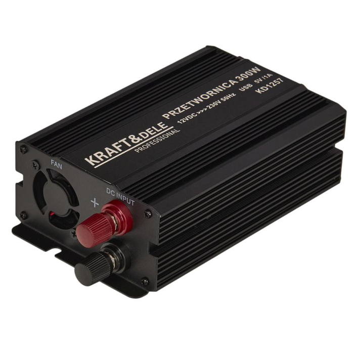 Convertor invertor de tensiune USB 300W - 600W 12V (KD1257) [2]