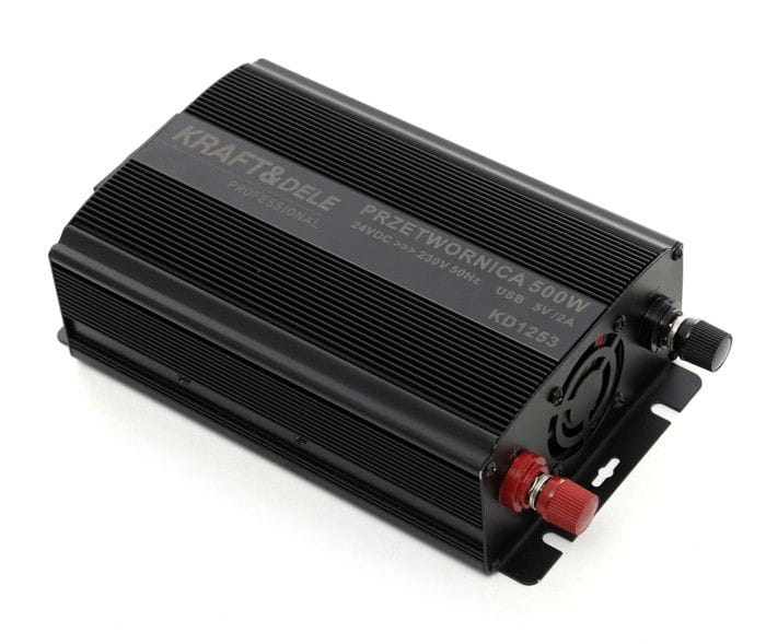 Convertor invertor de tensiune USB 350W - 700W 12V (KD1251) [3]