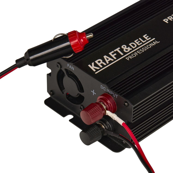 Convertor invertor de tensiune USB 500W - 1000W 12V (KD1256) [20]