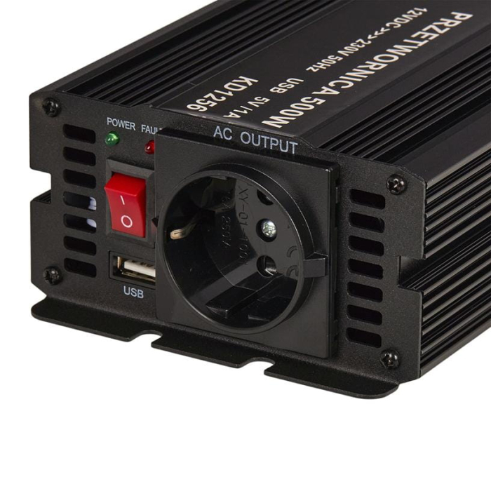 Convertor invertor de tensiune USB 500W - 1000W 12V (KD1256) [17]
