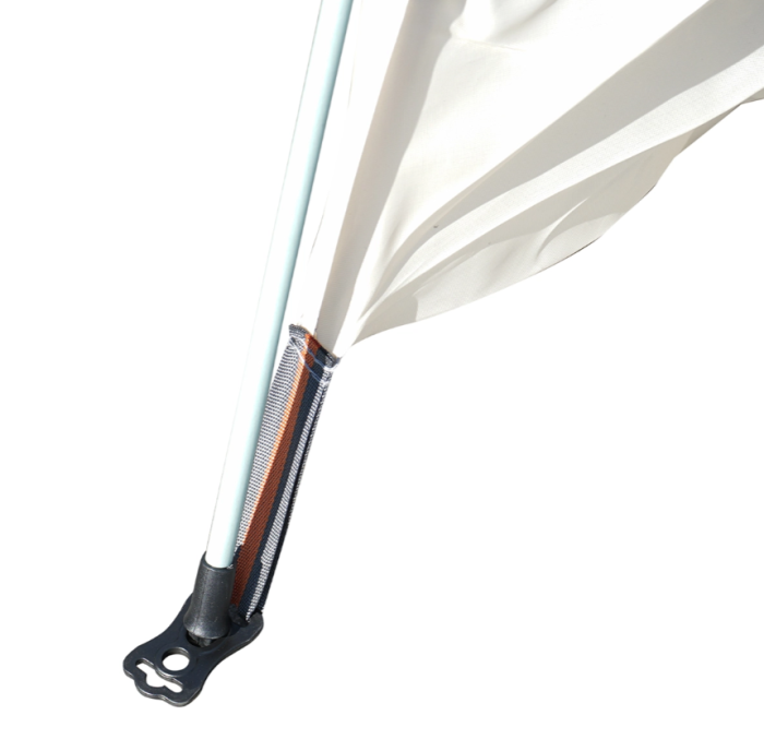 Cort camping 2 persoane pliabil automat pop-up, 2 usi, deschidere 4 parti, plasa anti-insecte, impermeabil 240x240x155cm (DISTV03) [10]