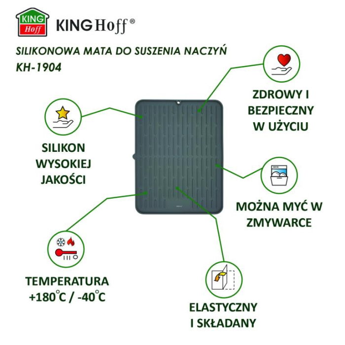 Covoras din silicon scurgator vase si protectie blat (KH-1904) [9]