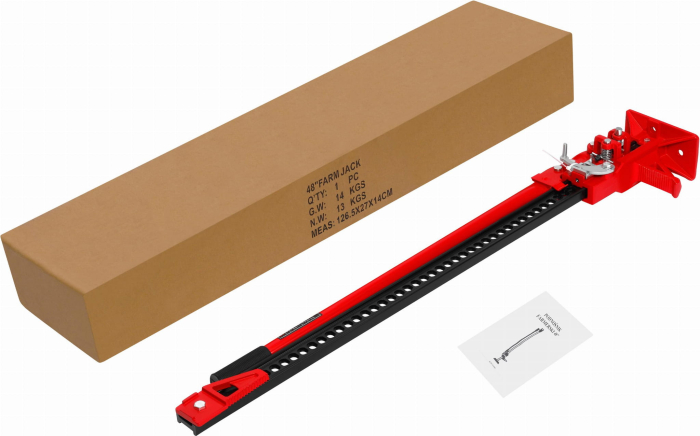 Cric agricol 48" 3T, inaltime ridicare 120 cm, lungime 122 cm, pentru off-road si utilaje (KD12680) [4]