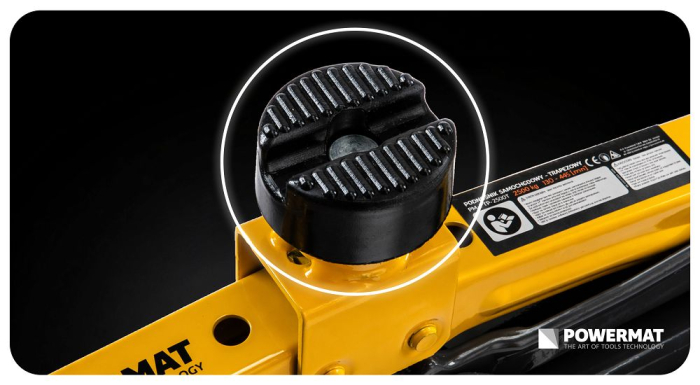 Cric auto trapezoidal 2.5T 130-445 mm cu cheie roti si accesorii PM1470 (PM-PTR-2500T) [11]