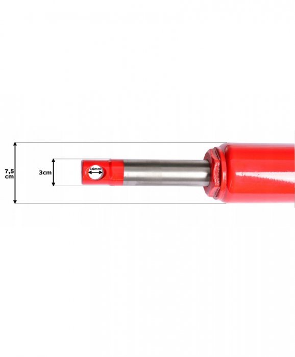 Cric cilindru hidraulic 8 tone pentru macara (FR5333) [4]