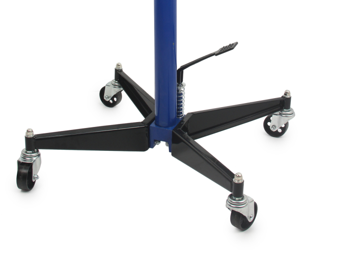 Cric cutie viteze hidraulic 0.5T 1100-1800 mm cu roti si pompa picior (M80415) [4]