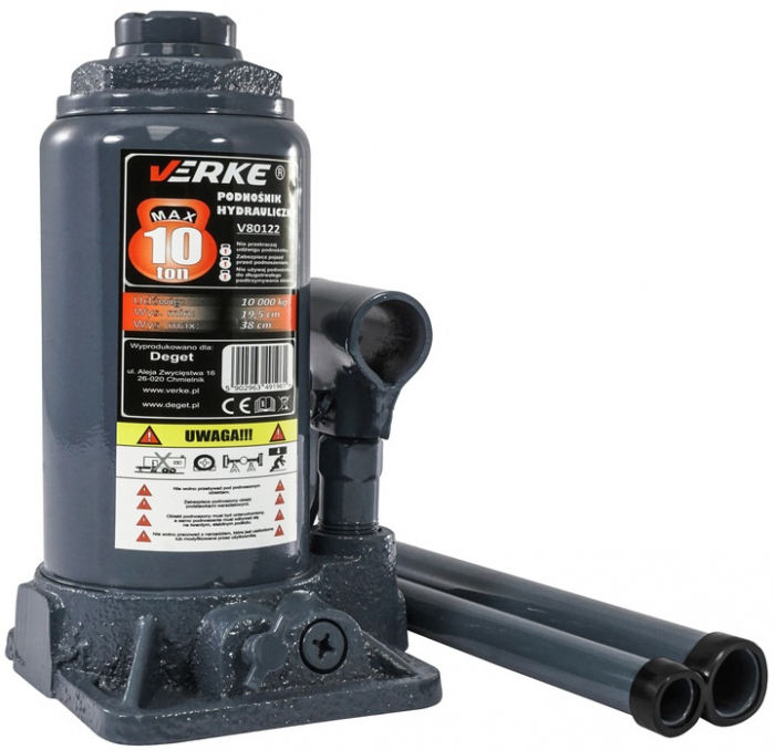 Cric hidraulic 10Tone cilindru ridicare auto (V80122) [4]