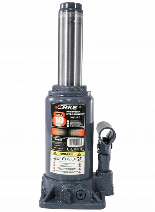 Cric hidraulic 10Tone cilindru ridicare auto (V80122) [6]