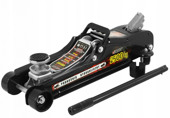Cric hidraulic 2.5T 80-360mm talie joasa + set 2 suporti auto 3T (2.5T(+)+3T-2) [6]