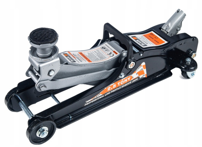 Cric hidraulic 2.5T 80-360mm talie joasa + set 2 suporti auto 3T (2.5T(+)+3T-2) [14]