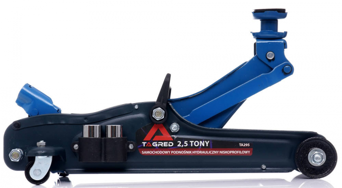 Cric hidraulic 2.5Tone 85-365mm tip crocodil + antrenor cheie roti ridicare auto (TA295) [4]