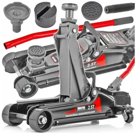 Cric hidraulic 2.5Tone 85-385mm 2 tampoane inaltator tip crocodil ridicare auto (MP0511) [1]