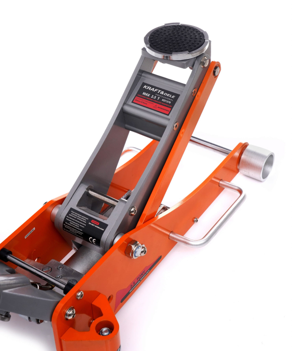 Cric hidraulic 2.5Tone 85-470mm tip crocodil ridicare auto cu garda joasa (KD1376) [11]