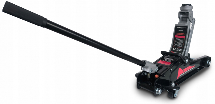 Cric hidraulic 2.5Tone 90-340mm tampon cauciuc tip crocodil ridicare auto (KD1362) [7]