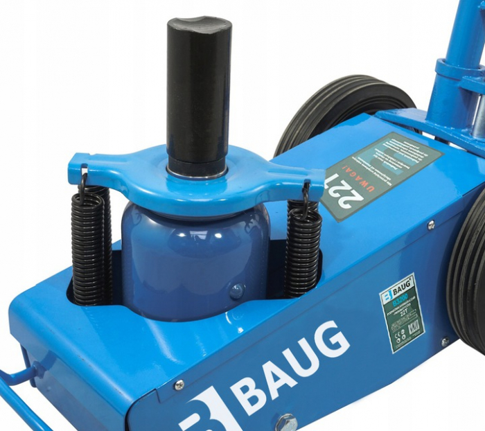 Cric hidraulic 22 Tone 245-535mm camion tir utilaje cu actionare pneumatica (B3200) [8]