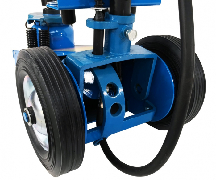 Cric hidraulic 22 Tone 245-535mm camion tir utilaje cu actionare pneumatica hidro-pneumatic (V80115) [7]