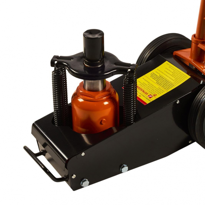 Cric hidraulic 22 Tone 70-650mm camion tir utilaje cu actionare pneumatica (KD1316) [14]