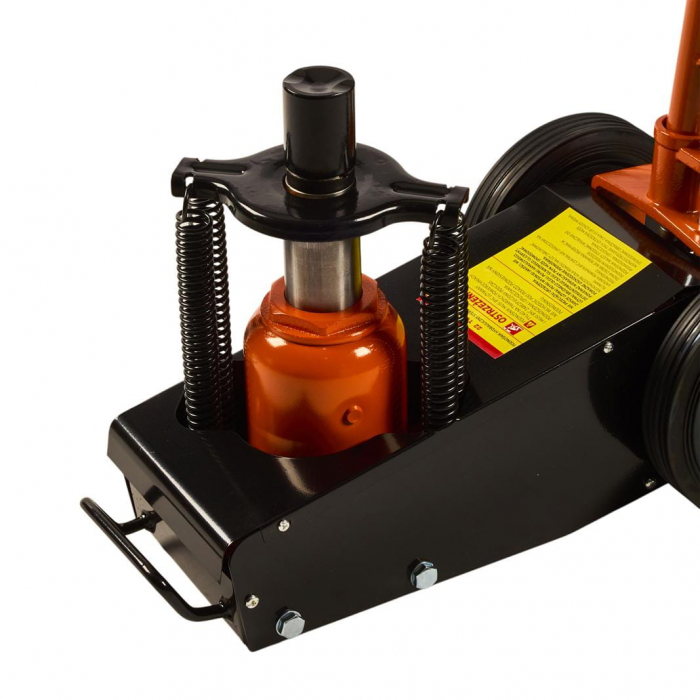 Cric hidraulic 22 Tone 70-650mm camion tir utilaje cu actionare pneumatica (KD1316) [15]